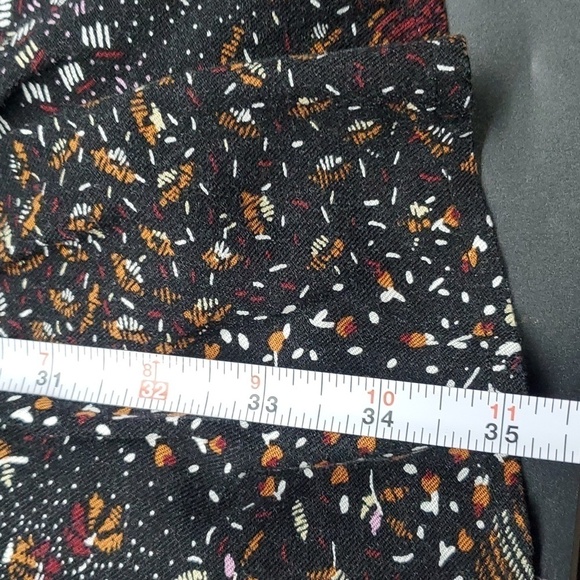 Tribal Femme Ruffle Hem Boho Floral Print Dress Extra Large - Picture 10 of 10